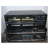 Sanyo AM/FM Reciever DCX685 and Sanyo Cassette...