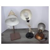 Lot of Vintage Lamps