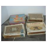 Lot of Cigar Boxes