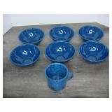 Vintage Camping Bowls and Mug