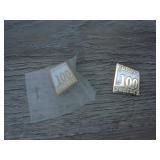 Lot of Culvers 100 Century Pins