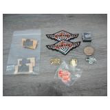 Lot of Harley Davidson Pins and Patches