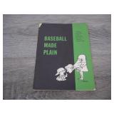 Baseball Made Plain Book