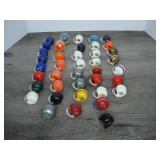 Lot of Football Team Toy Helmets