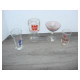 Lot of Beer and Liquor Glasses