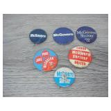 Lot of McGovern Pins