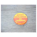 Boycott South Africa Pin