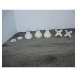 Lot of Vintage Ceramic Knobs and Pulls