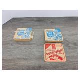 Lot of Old Style Glass Coasters
