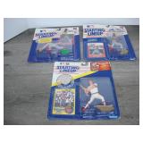 Starting Lineup Baseball Collectible Lot of 3...