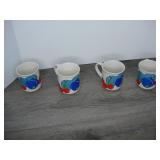 Lot of 4 Vintage Nancy Lynn Mugs