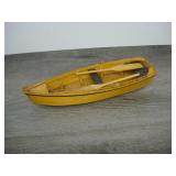 Vintage Wooden Model Boat