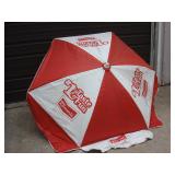 Klements Sausages Giant 72' Table Umbrella