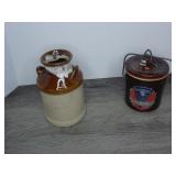 Lot of Milk Jug and Wispride Jar