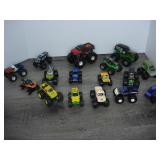 Lot of Toy Monster Trucks