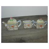 Lot of Vintage Porcelain Teapots