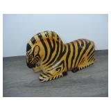Zebra Figurine Hand Painted