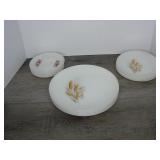 Lot of Fireking Cup Saucers, Large, and Small...