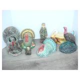 Lot of Turkey Figures