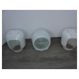 Lot of 3 Vintage Lamp Shades