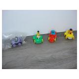 Lot fo Seame Street Toy Cars