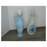 Lot of 2 Vintage Decanters