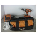 Rigid Cordless Drill with Battery And Charger...