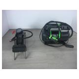 Foot Pump and Small Air Compressor