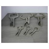 Fabrication/Woodworking Vice Grip Style Clamps