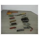 Lot of Knives and Multi Tools
