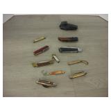 Lot of 10 Pocket Knives/Multi Tools