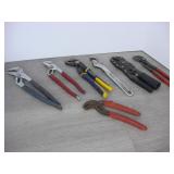 Lot of Angle Pliers