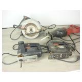 Lot of Corded Saws - Reciprocating, 2 Jig Saws,...