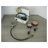 Lot of Compression and Pressure Testers