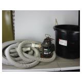 Wayne 1/3hp Sump Pump with Hose and Tub