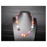 Nice multi colored bead necklace
