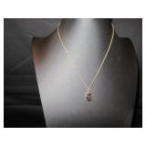 Copper  beaded necklace #2