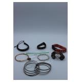 7 bracelets - odd mix