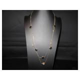 2 strand chain with accent beads