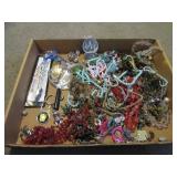 Bulk Lot of Assorted Costume Jewelry and Accessori