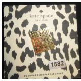 Kate Spade Leopard Gold-Tone Pin