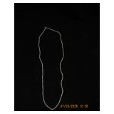 Silver-Tone Delicate Chain Necklace