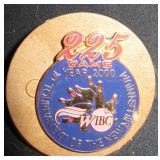 WIBC 225 Game Bowling Tournament Pin, Year 2000