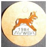 1984 AVWBA Deer Pin