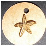 Starfish Motif Brooch Pin