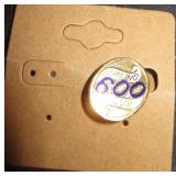 Bowling 600 Club Oval Enamel Pin
