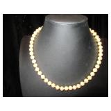 Light Pink Faux Pearl Necklace