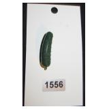 Pickle Shaped Brooch