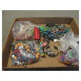 Assorted Scrap Jewelry and Craft Lot, 5+ Pounds