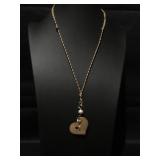 Adjustable Multi-Colored Rope Necklace with Gold-T